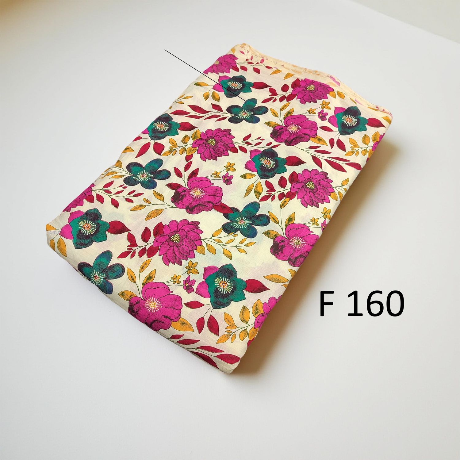 4 Meters Cotton Fabric F160