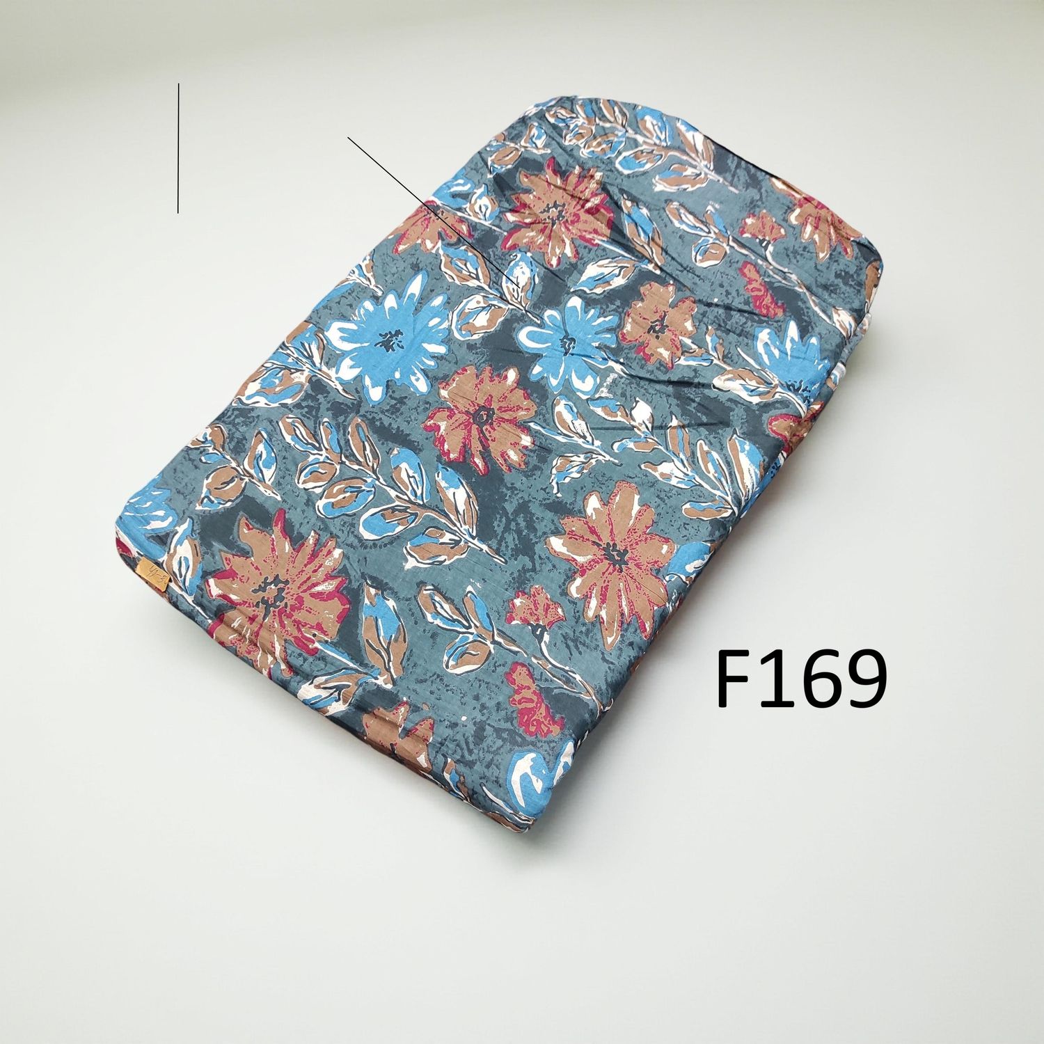 4 Meters Cotton Fabric F169
