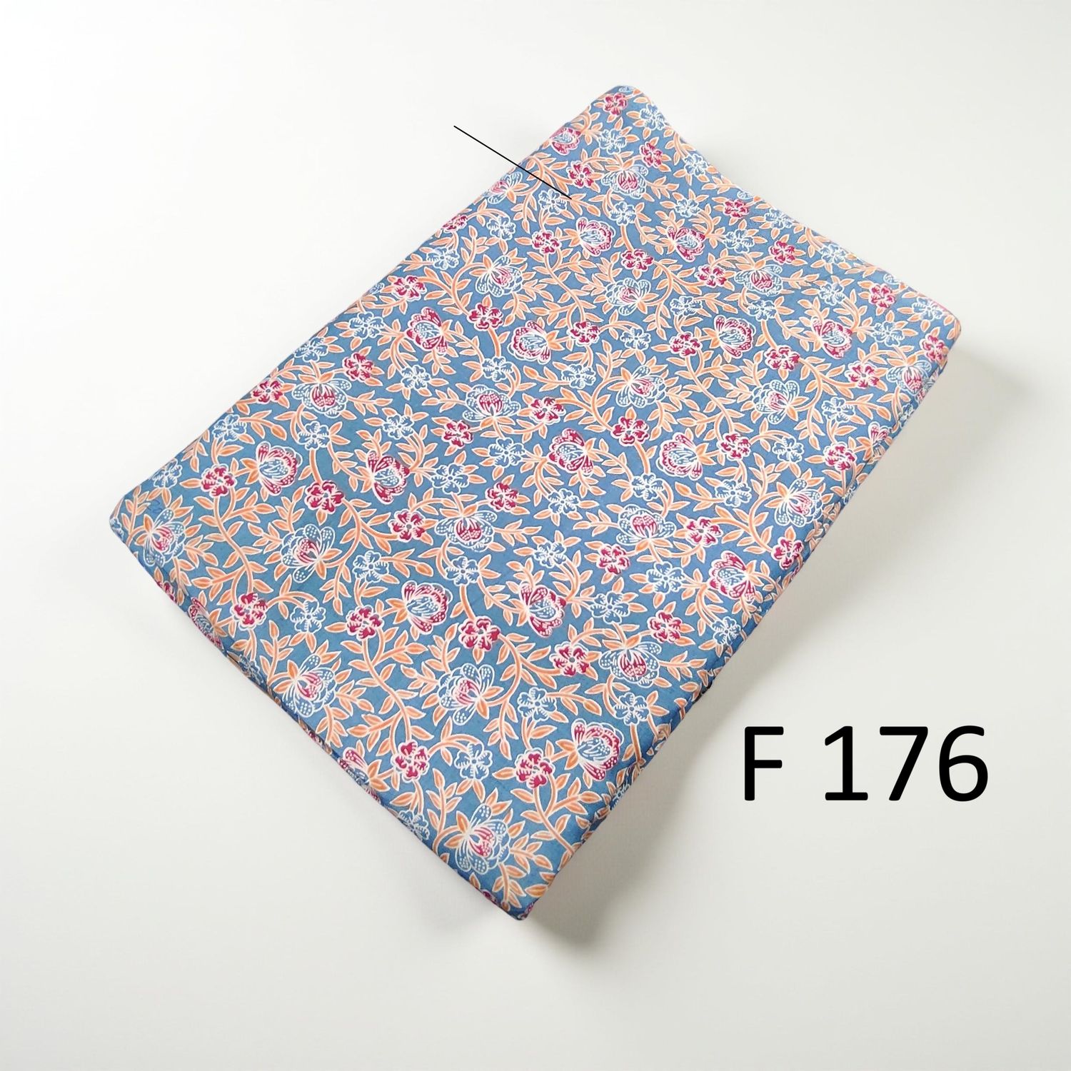 4 Meters Cotton Fabric F176