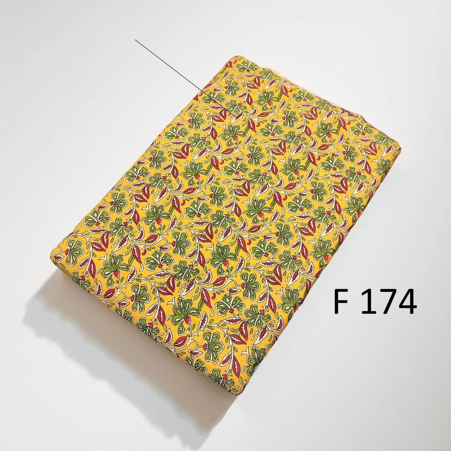 4 Meters Cotton Fabric F174