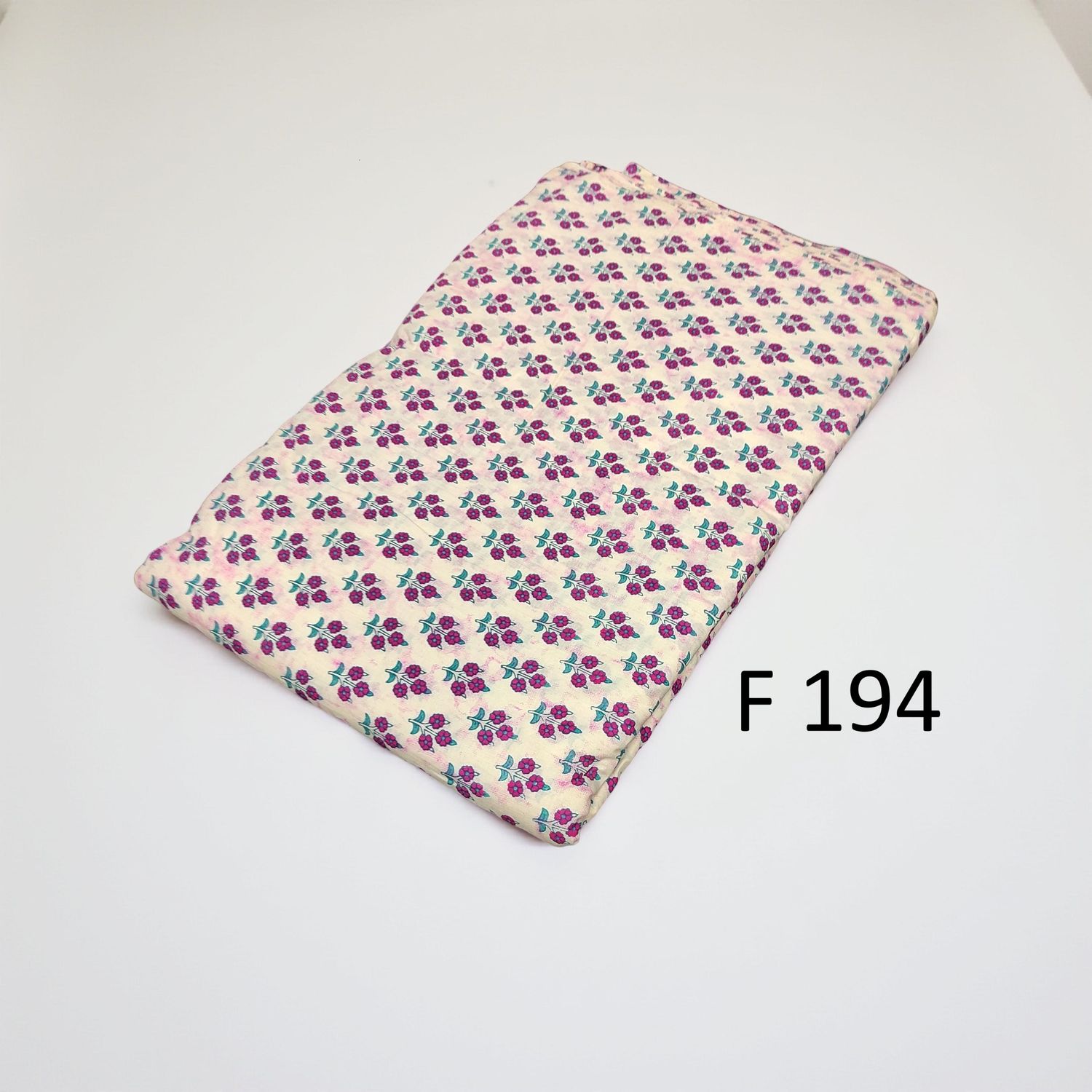 4 Meters Cotton Fabric F194