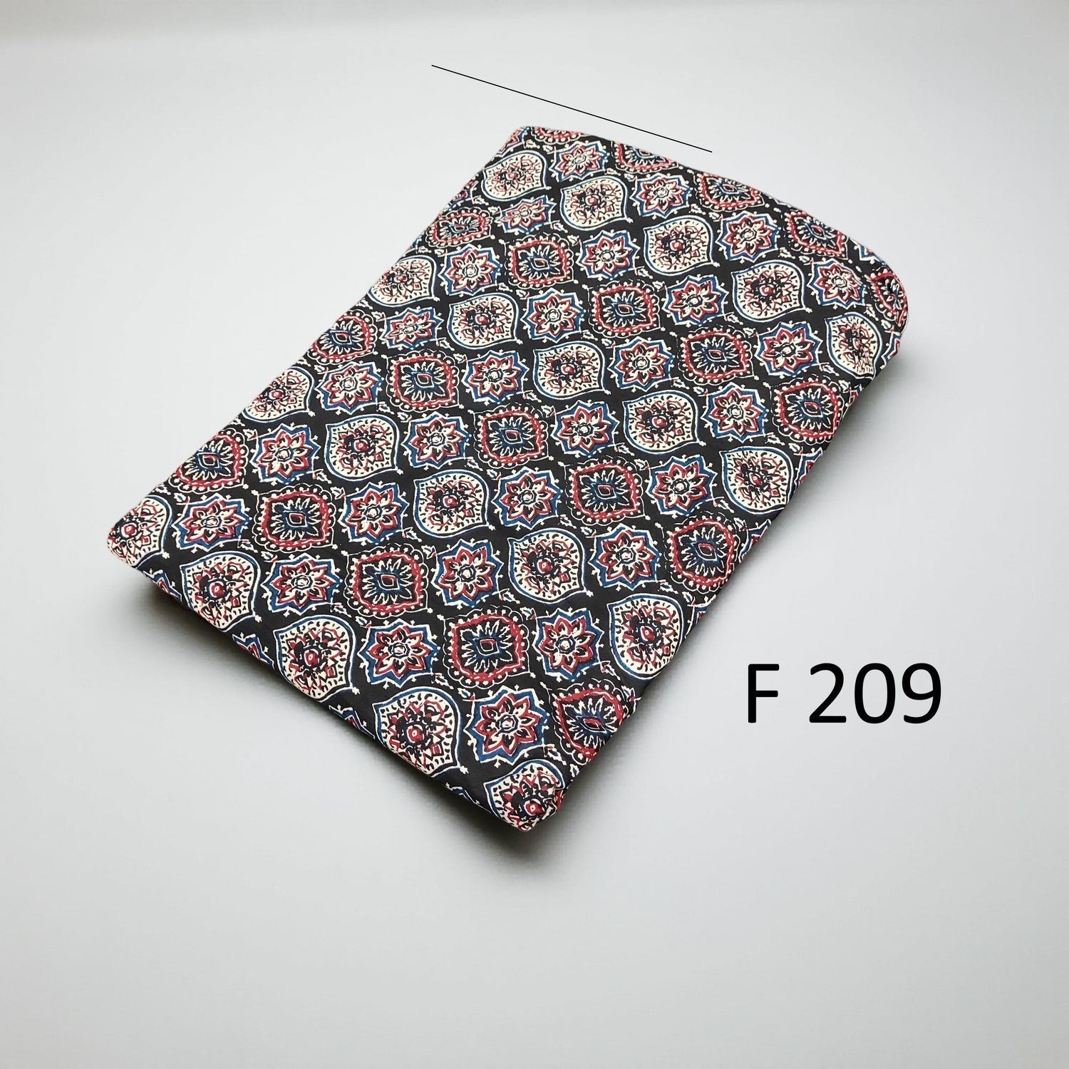 4 Meters Cotton Fabric F209