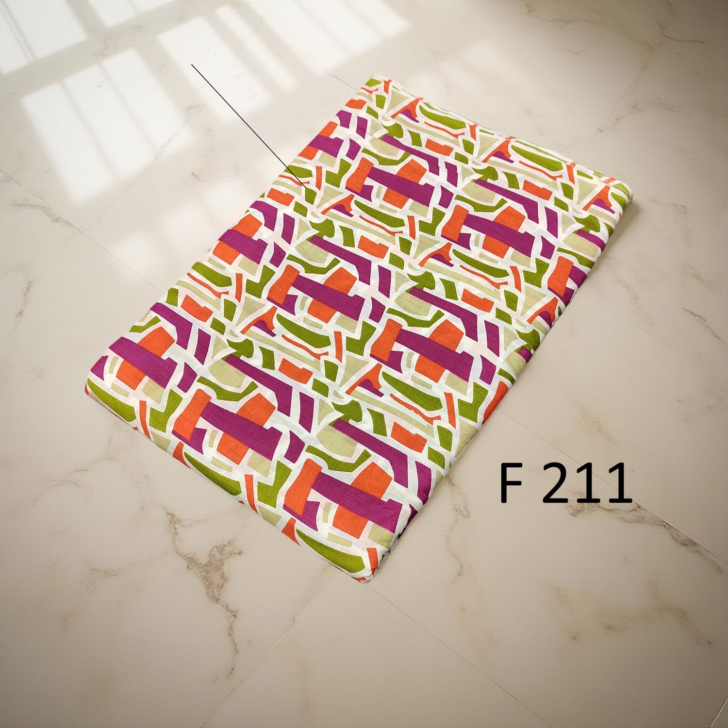 4 Meters Cotton Fabric F211
