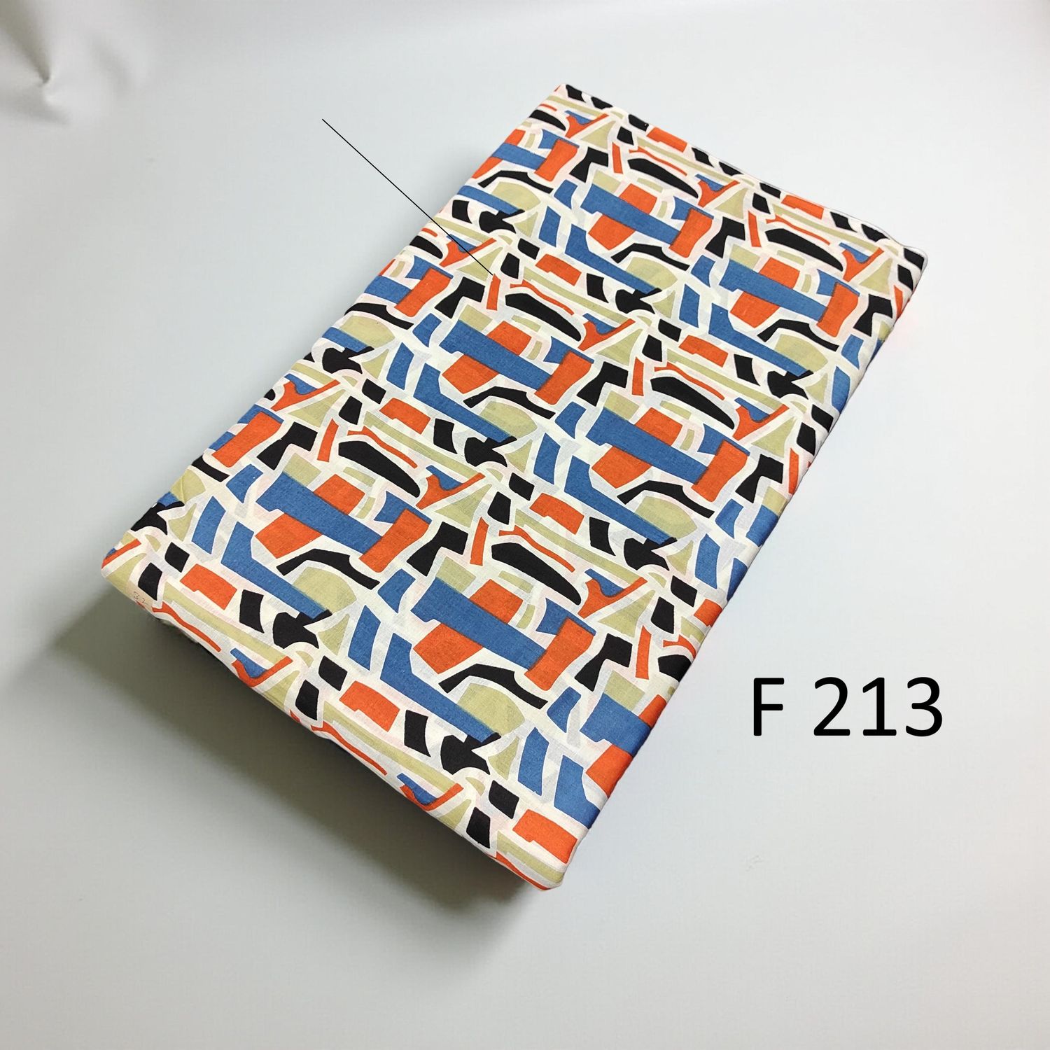 4 Meters Cotton Fabric F213