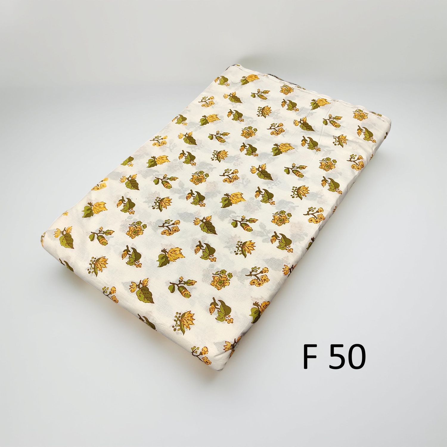 4 Meters Cotton Fabric F50