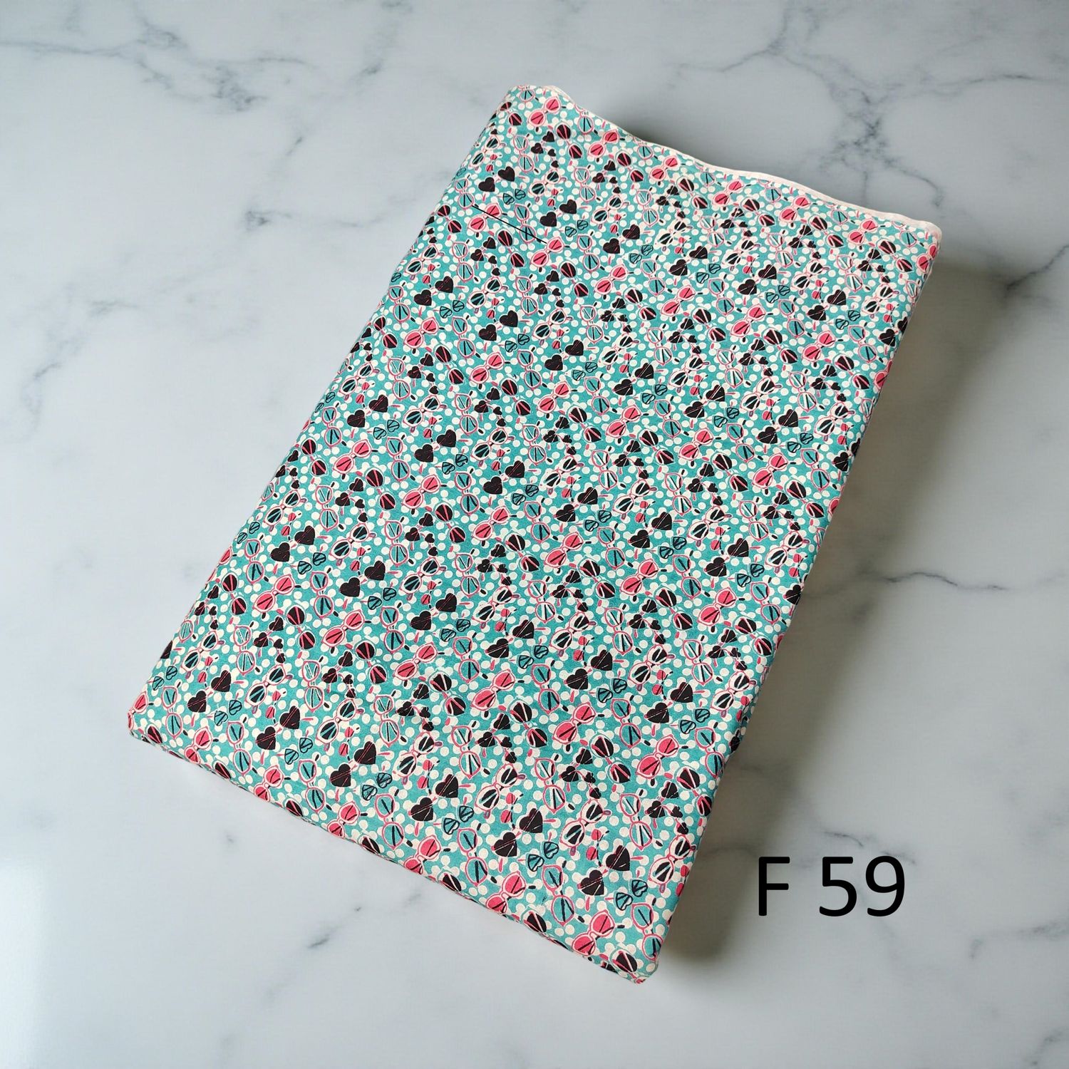 4 Meters Cotton Fabric F59
