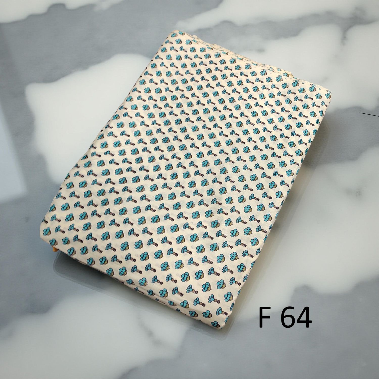 4 Meters Cotton Fabric F64