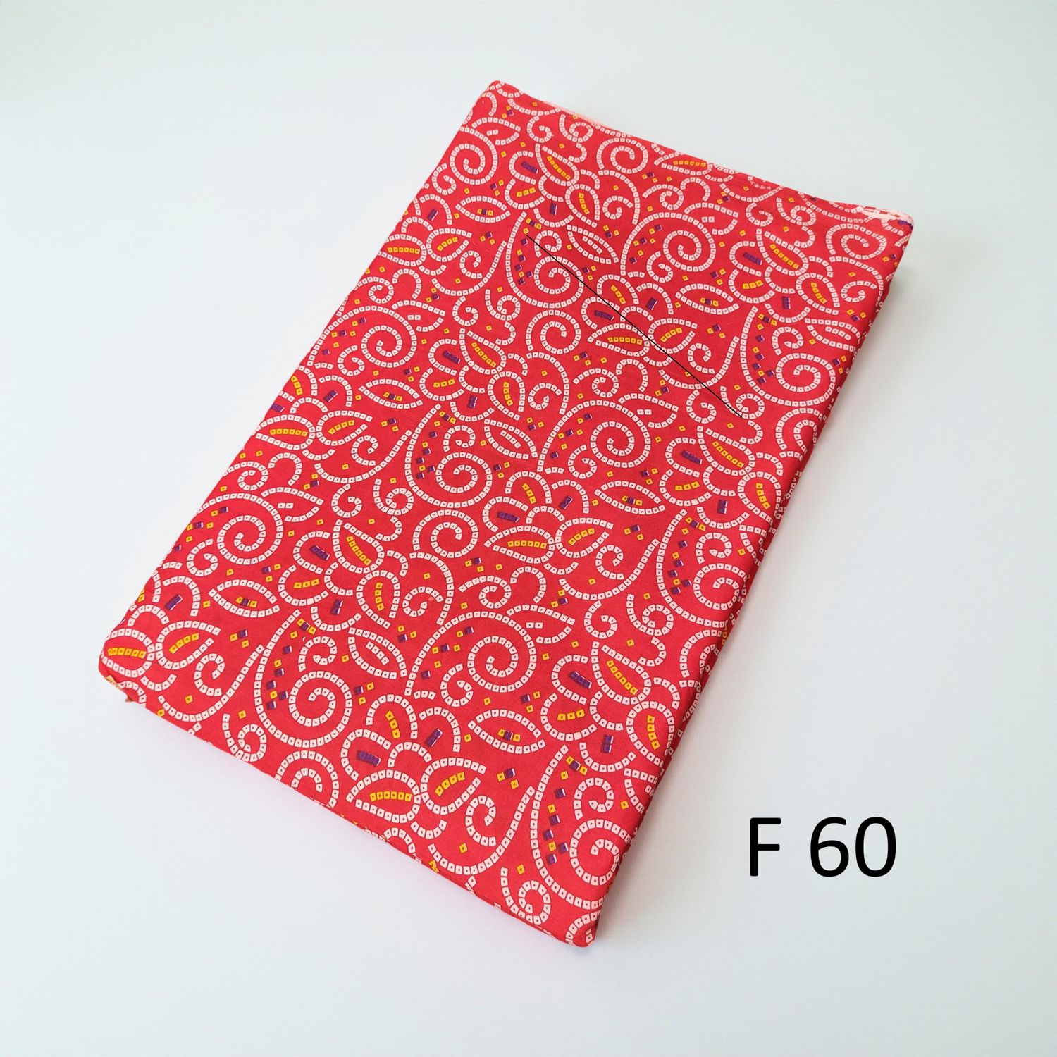 4 Meters Cotton Fabric F60