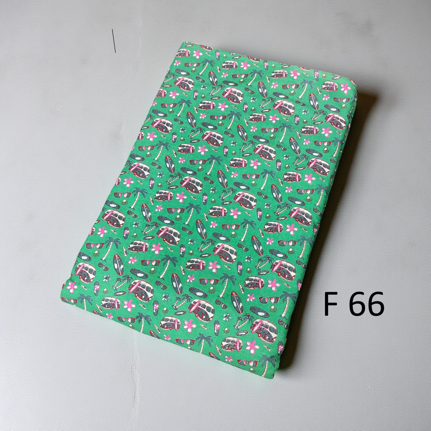 4 Meters Cotton Fabric F66