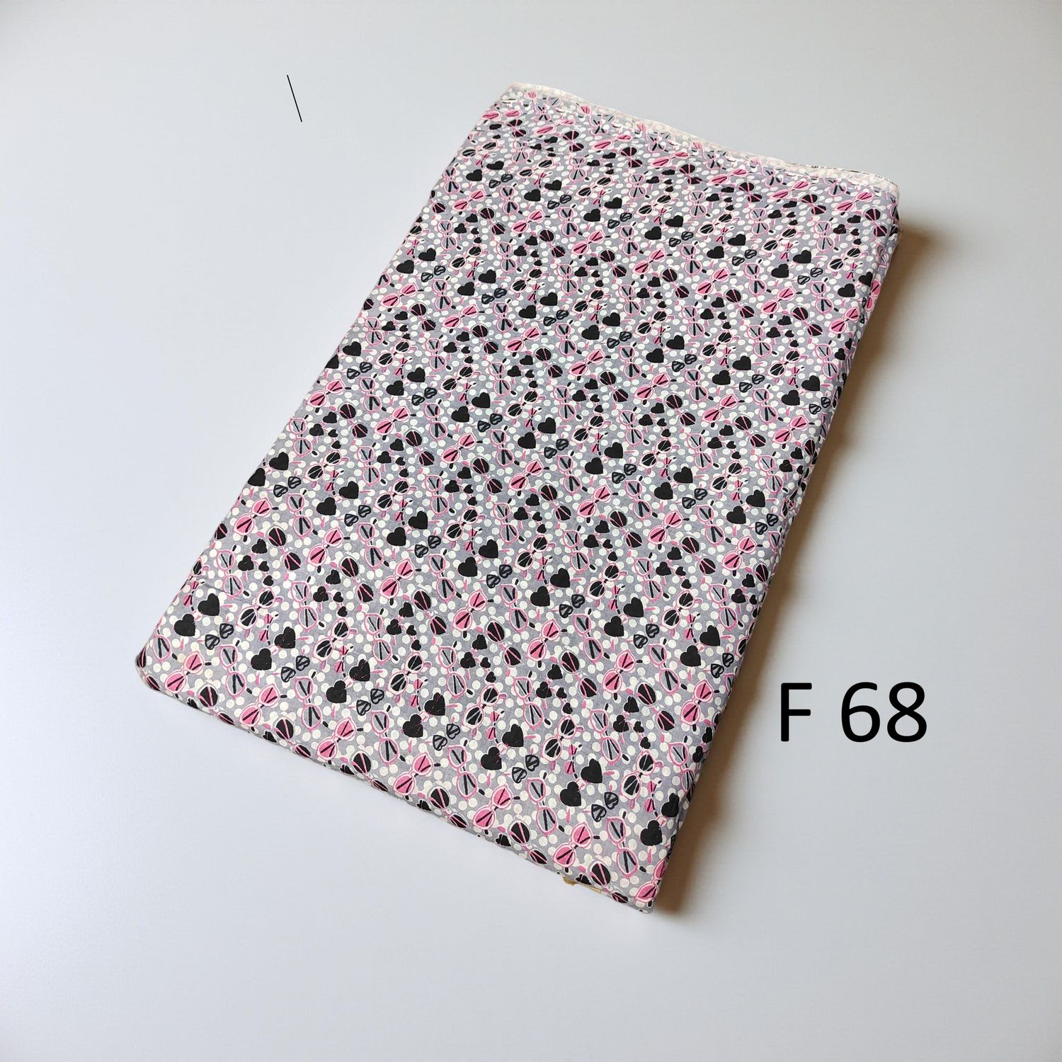 4 Meters Cotton Fabric F68
