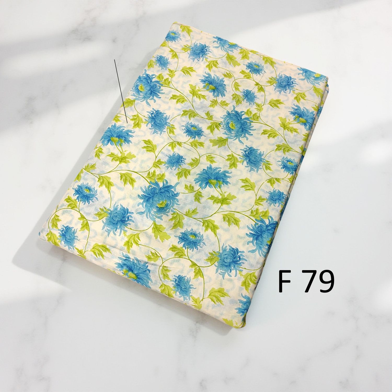 4 Meters Cotton Fabric F79