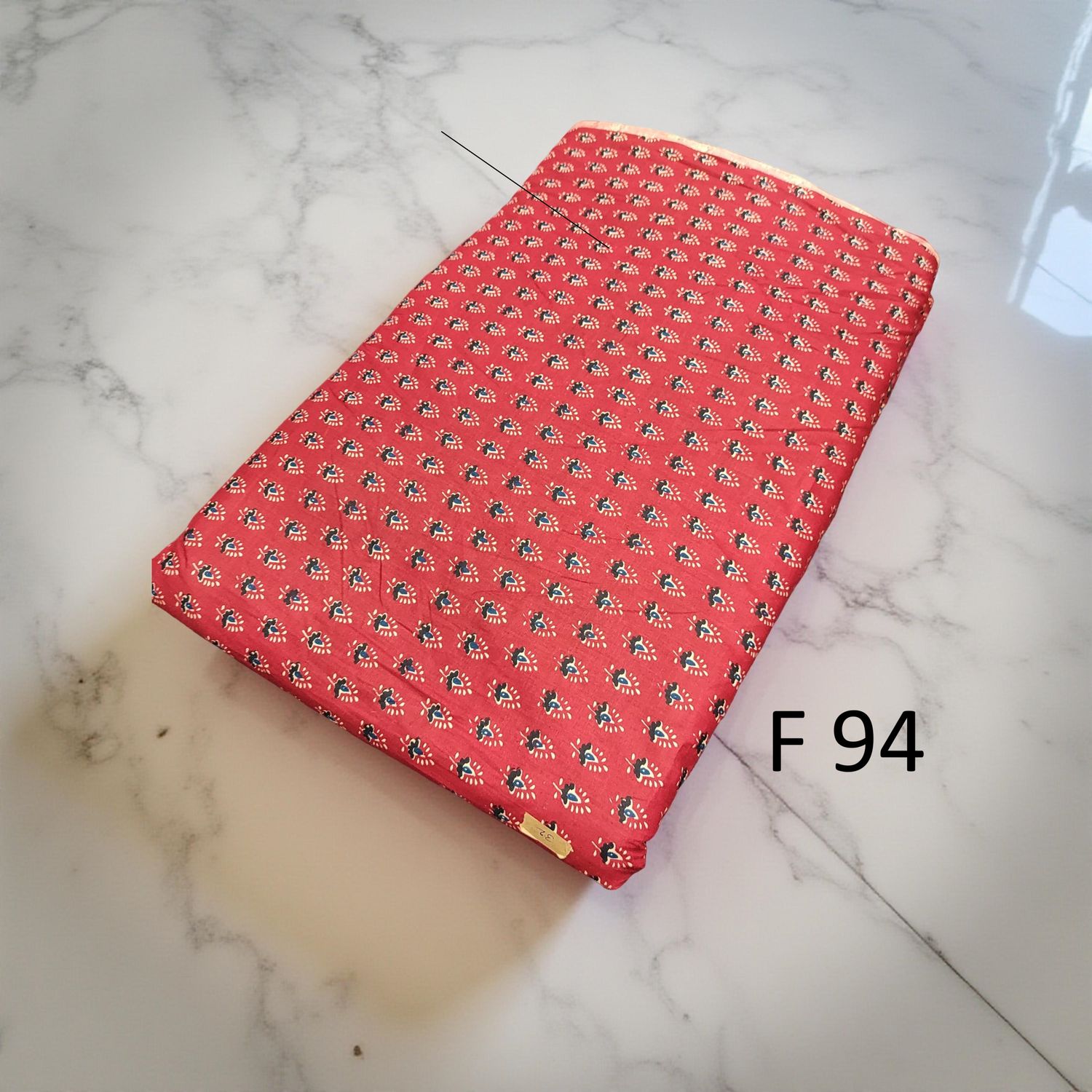 4 Meters Cotton Fabric F94