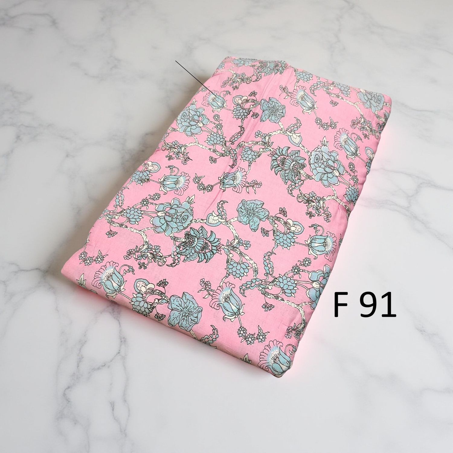 4 Meters Cotton Fabric F91