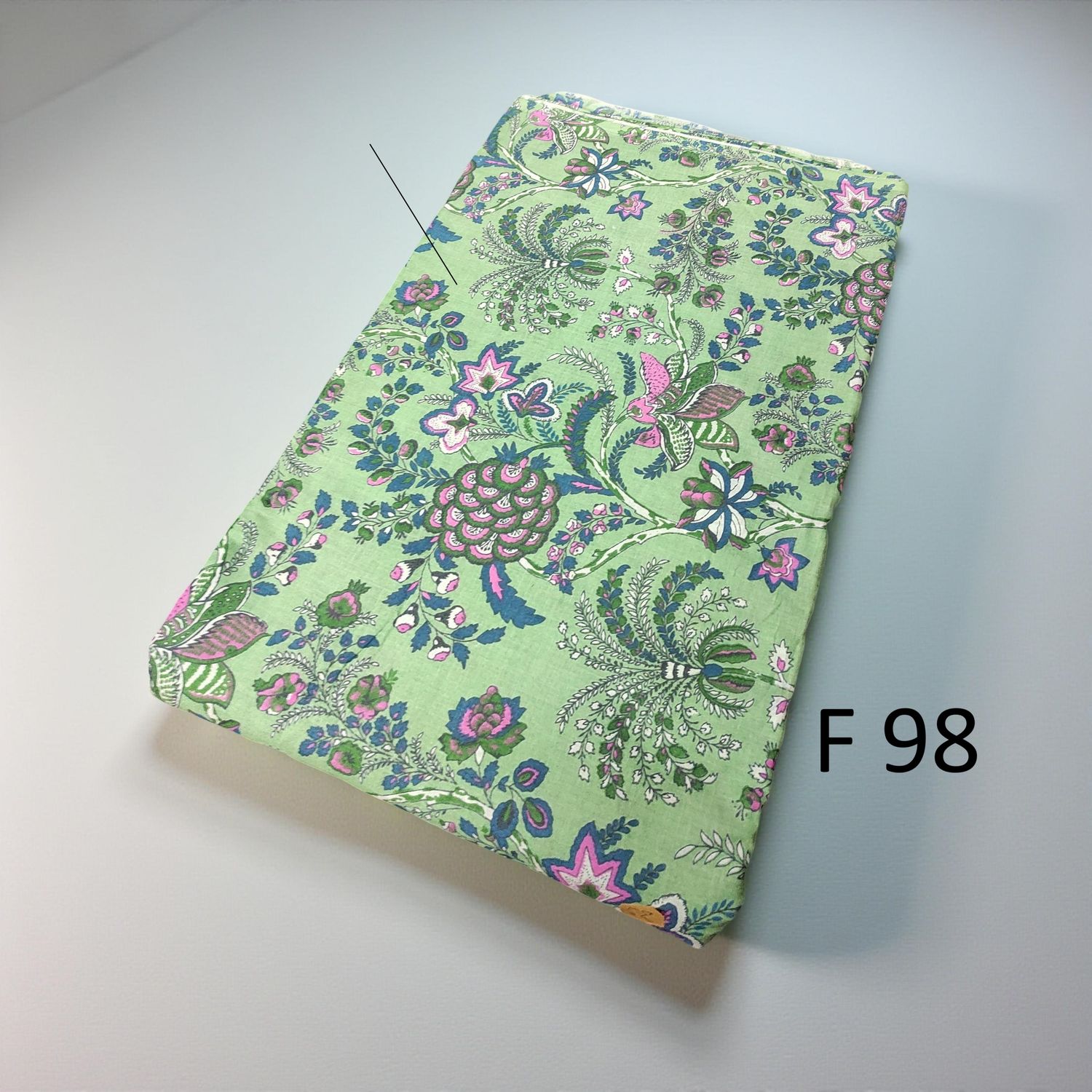 4 Meters Cotton Fabric F98