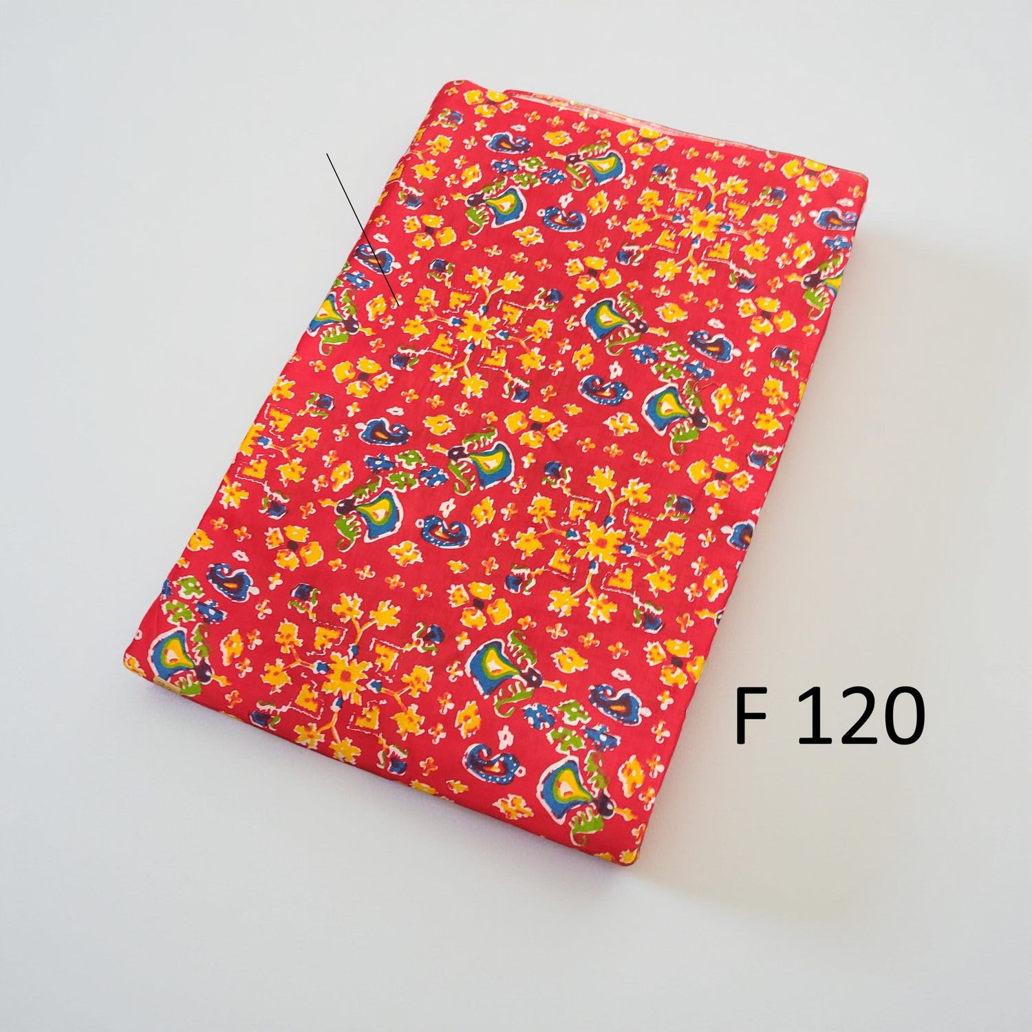 4 Meters Cotton Fabric F120