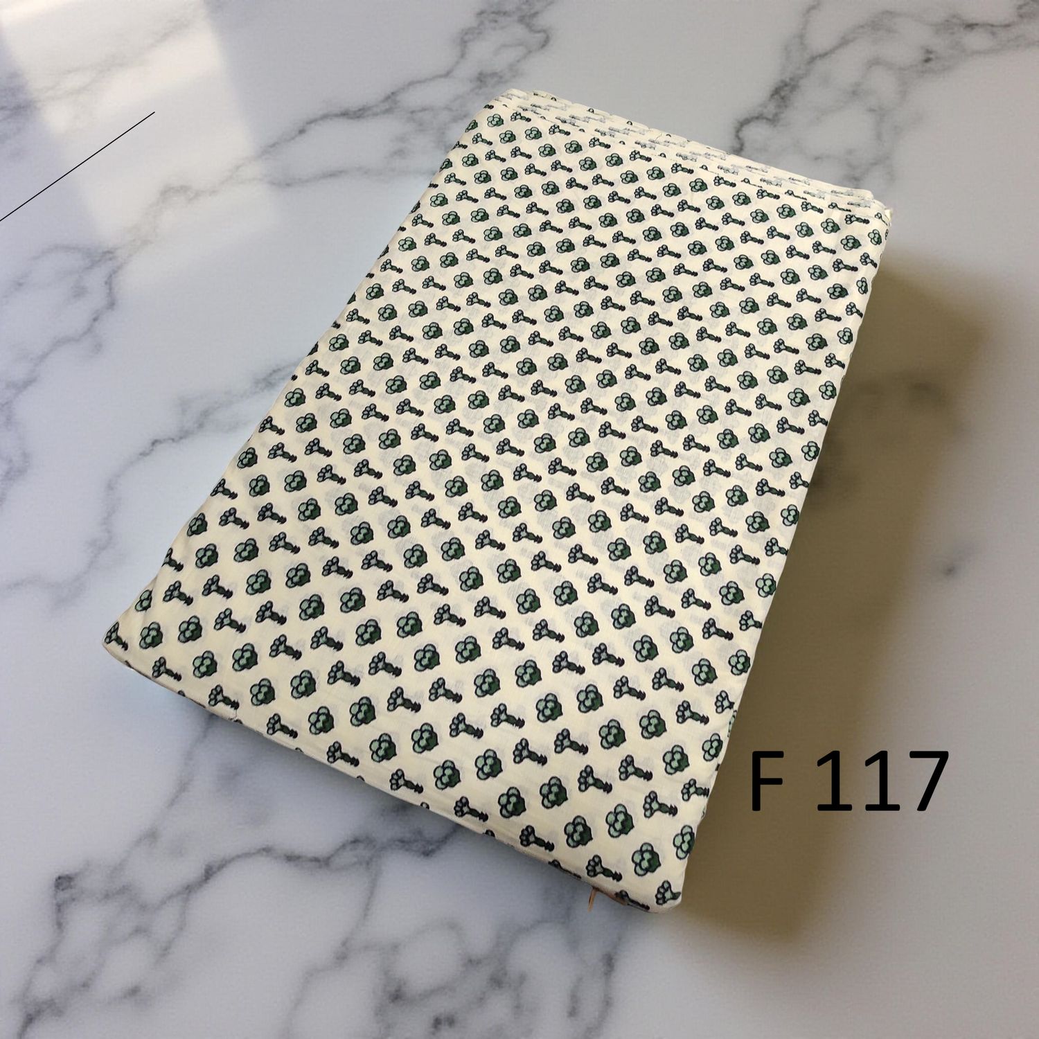 4 Meters Cotton Fabric F117