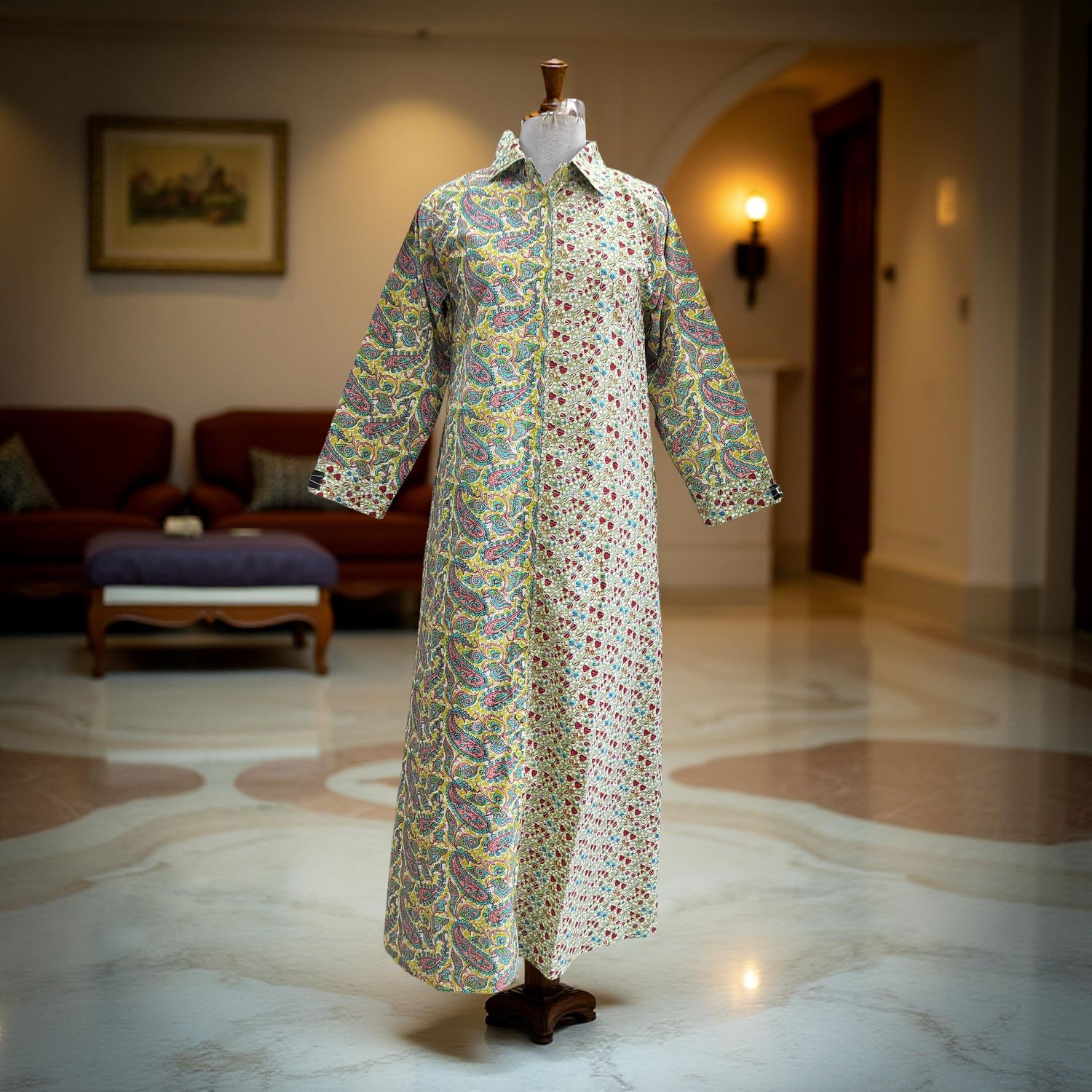 Cotton Jalabiya Dress Singapore 01 New