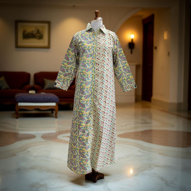 Cotton Jalabiya Dress Singapore 01 New