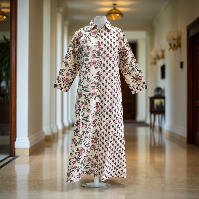 Cotton Jalabiya Dress Singapore 02 New