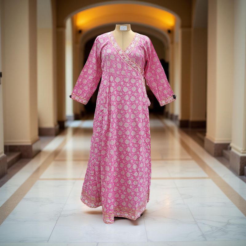 S-M Priam Cotton Dress 57&quot; Long Jalabiya