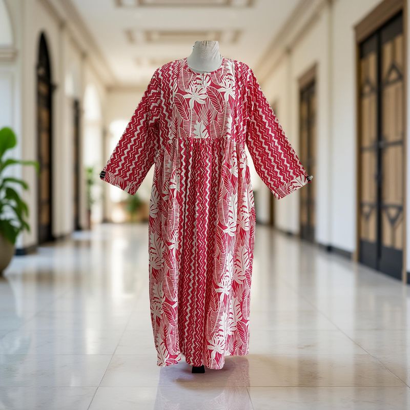 Cotton Jalabiya Dress Heba 01 New