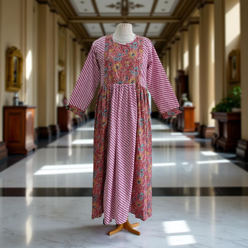 Cotton Jalabiya Dress Heba 03 New