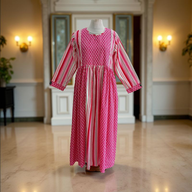 Cotton Jalabiya Dress Heba 02 New