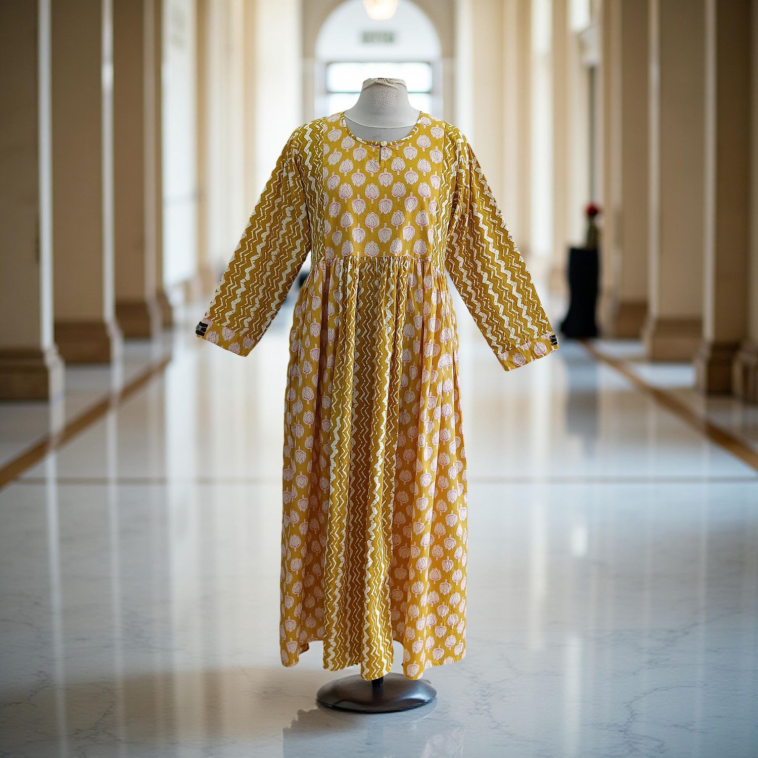 Cotton Jalabiya Dress Heba 09 New
