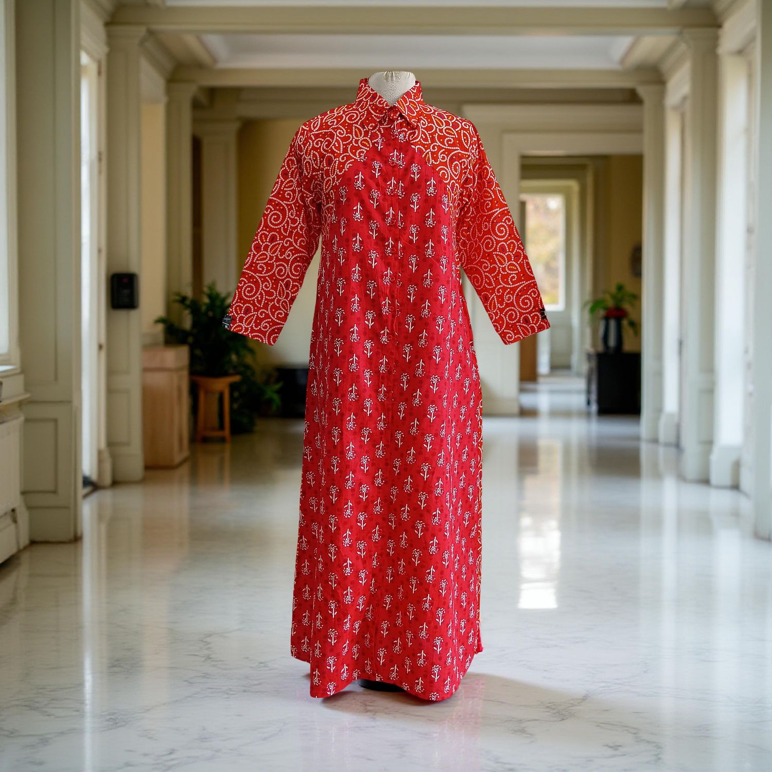 Cotton Jalabiya Dress Honey 04 New