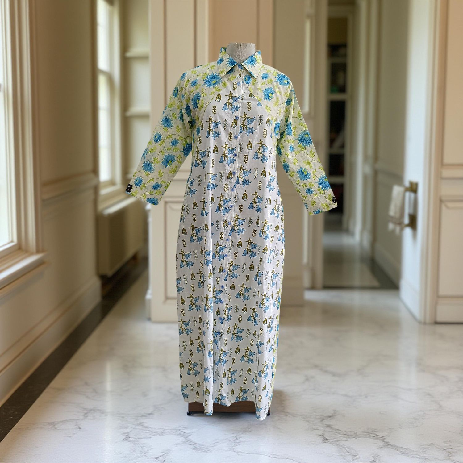 Cotton Jalabiya Dress Honey 08 New