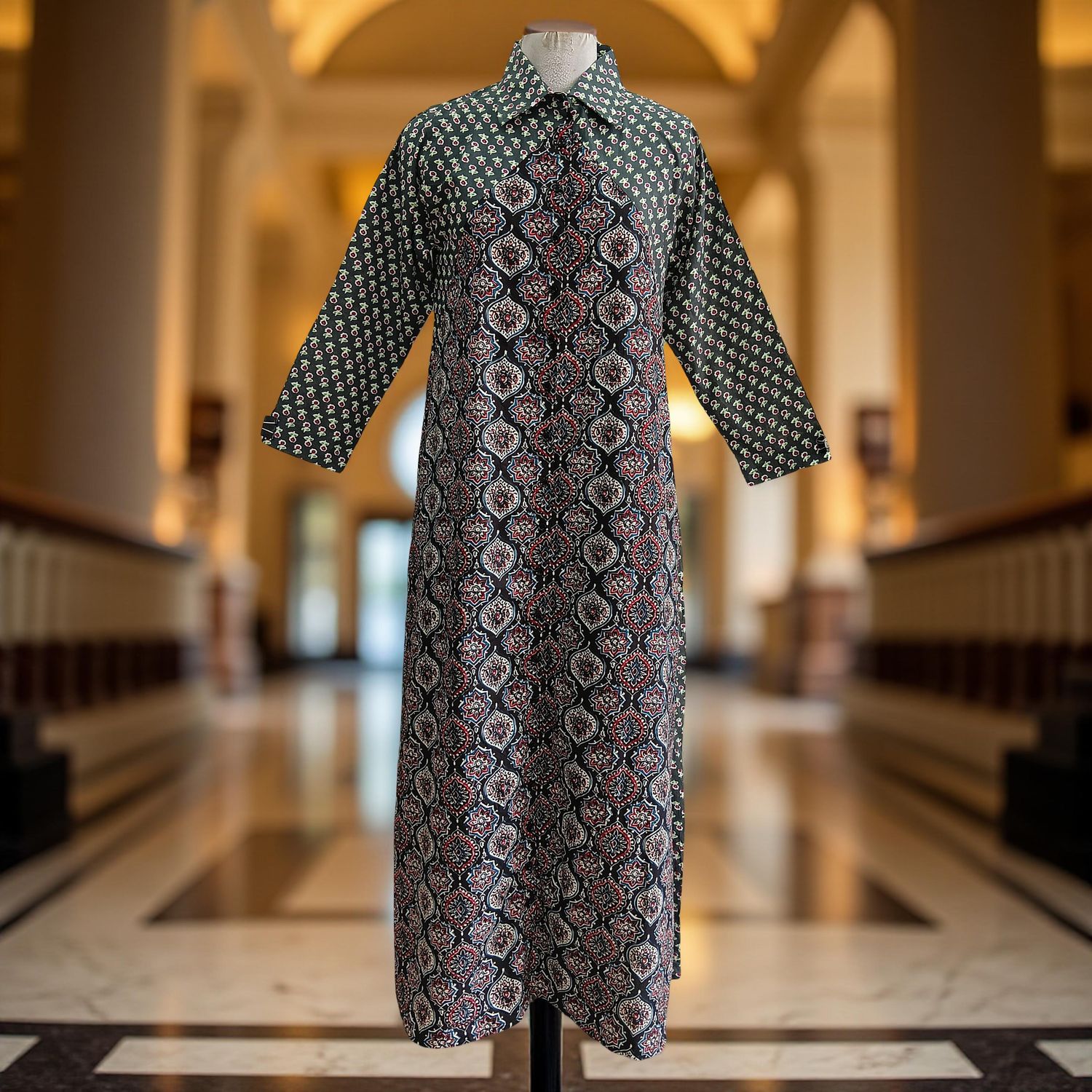Cotton Jalabiya Dress Honey 10 New