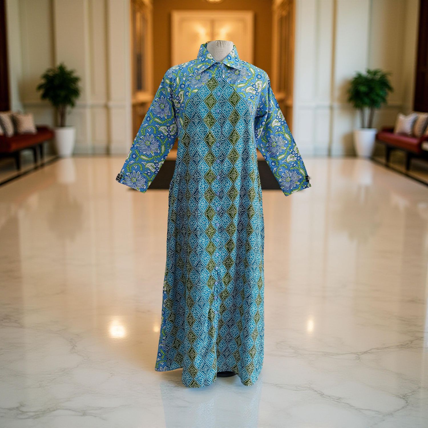 Cotton Jalabiya Dress Honey 05 New