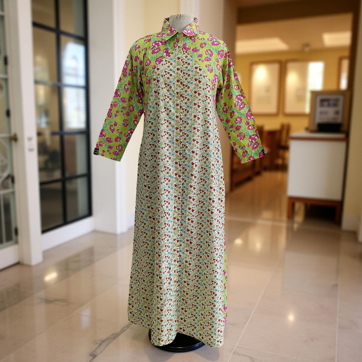 Cotton Jalabiya Dress Honey 09 New