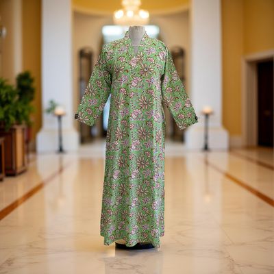 Cotton Jalabiya Dress Teena 02  Made To Order
