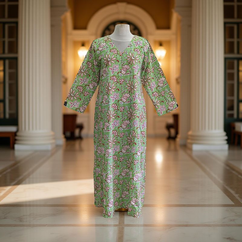 Cotton Jalabiya Dress Khadijah 01 New