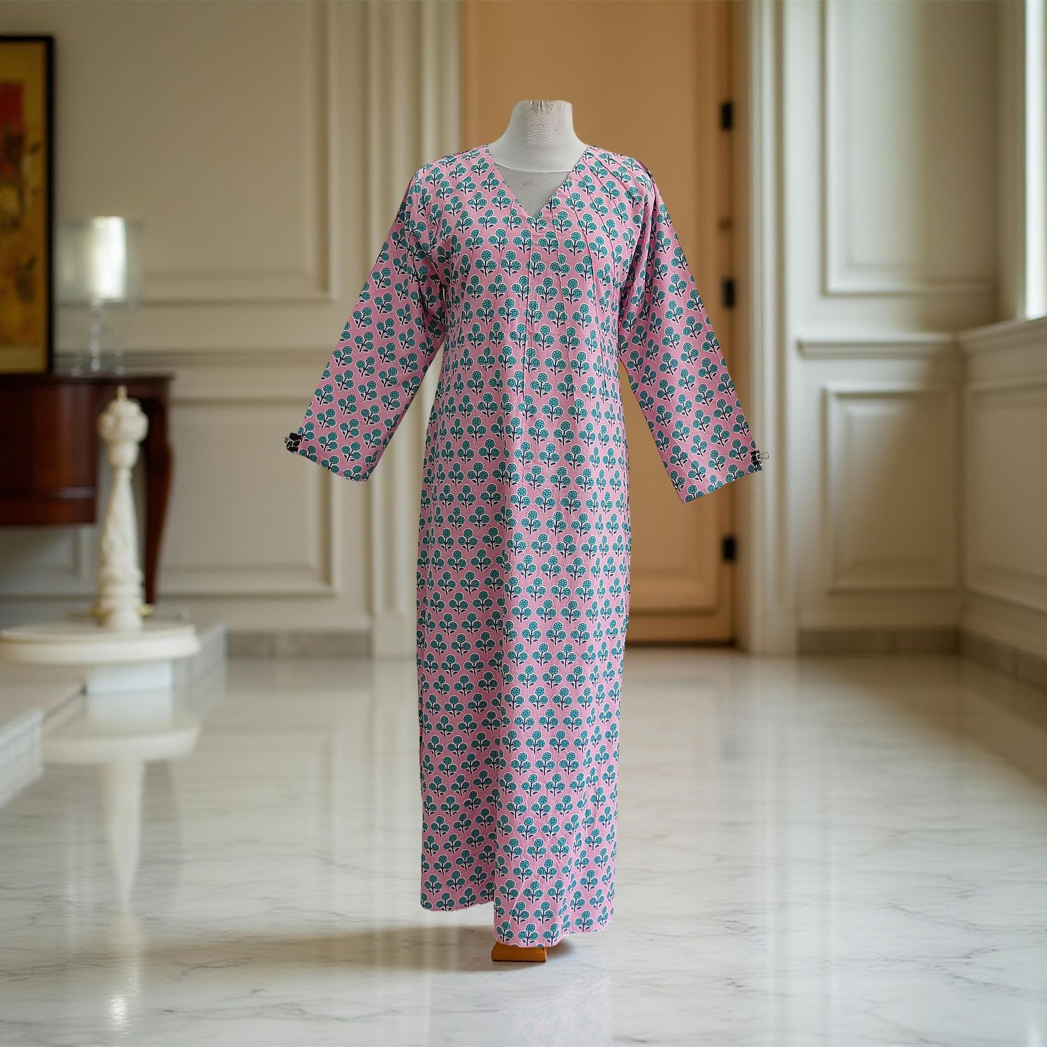 Cotton Jalabiya Dress Khadijah 02 New