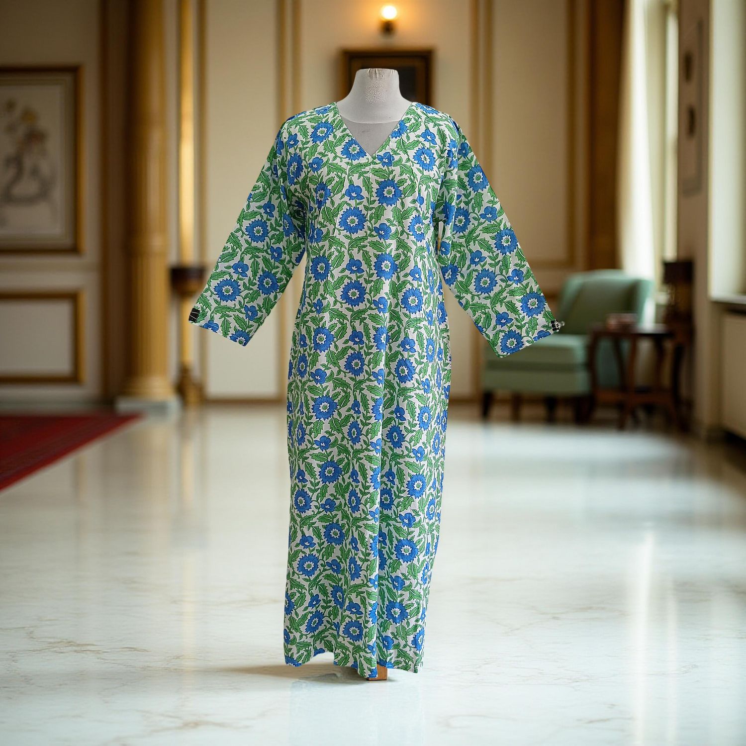 Cotton Jalabiya Dress Khadijah 04 New