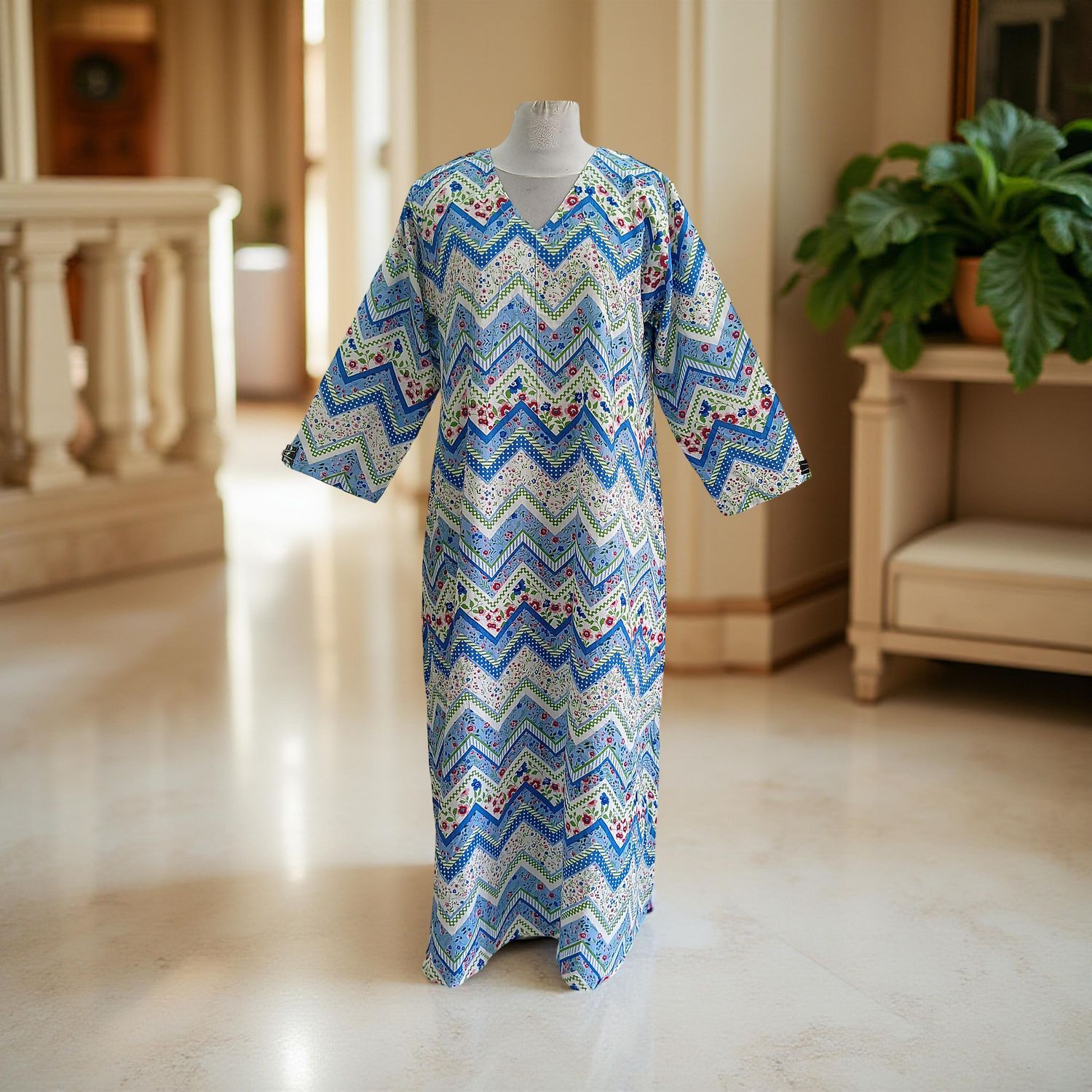 Cotton Jalabiya Dress Khadijah 05 New