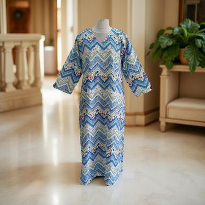 Cotton Jalabiya Dress Khadijah 05  Made To Order