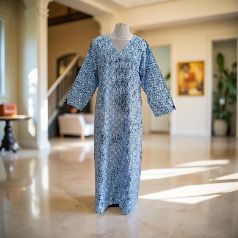 Cotton Jalabiya Dress Khadijah 06 New