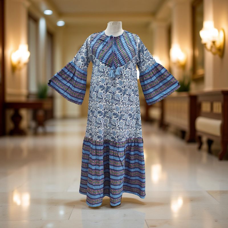 Cotton Jalabiya Dress Adn 01