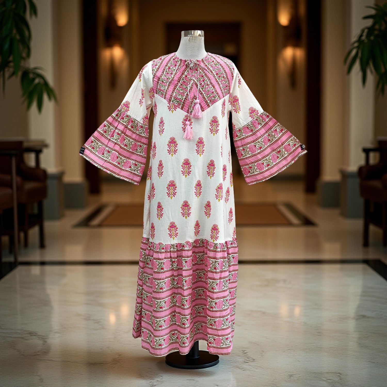 Cotton Jalabiya Dress Adn 04
