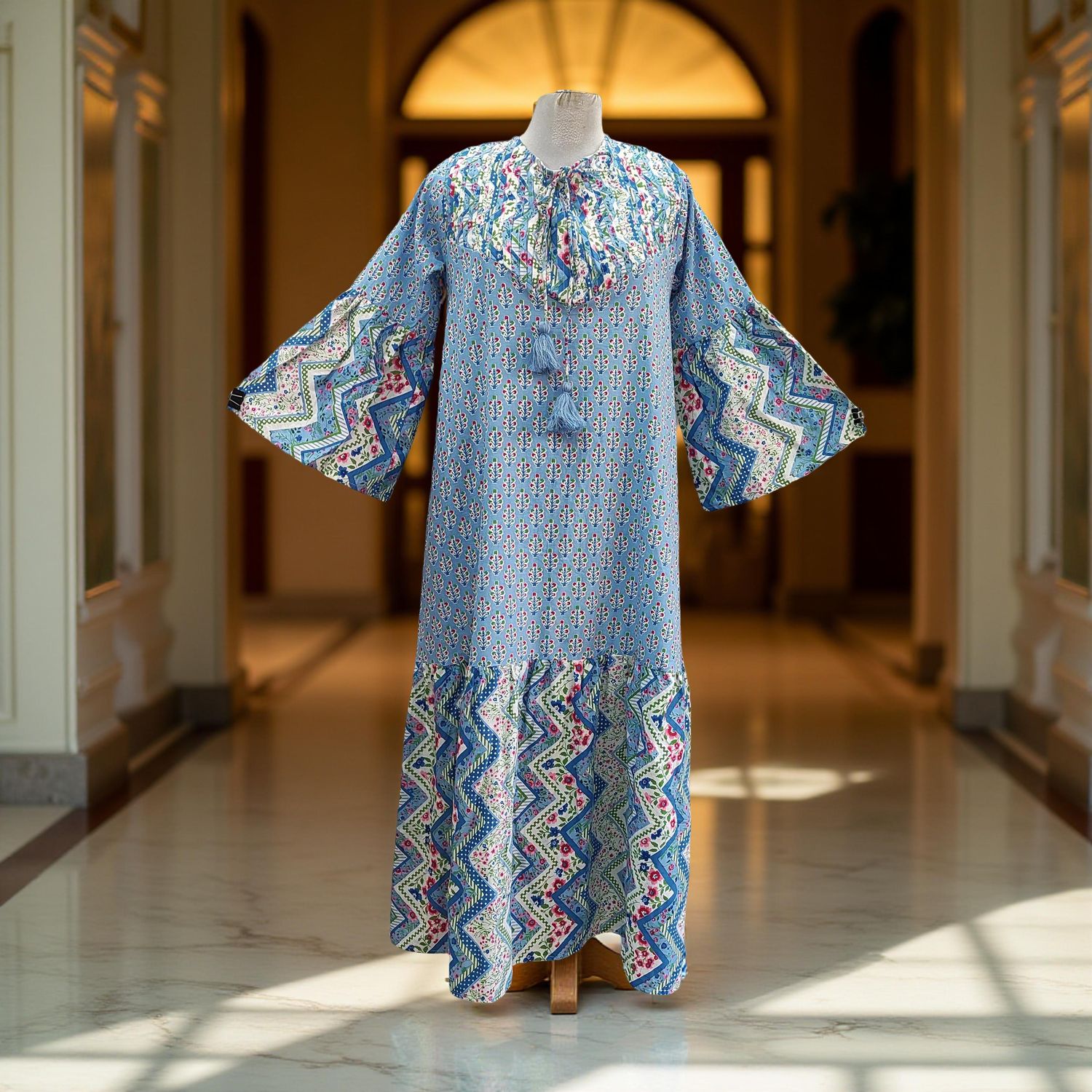 Cotton Jalabiya Dress Adn 05
