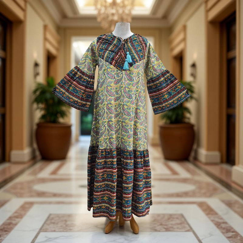 Cotton Jalabiya Dress Adn 06