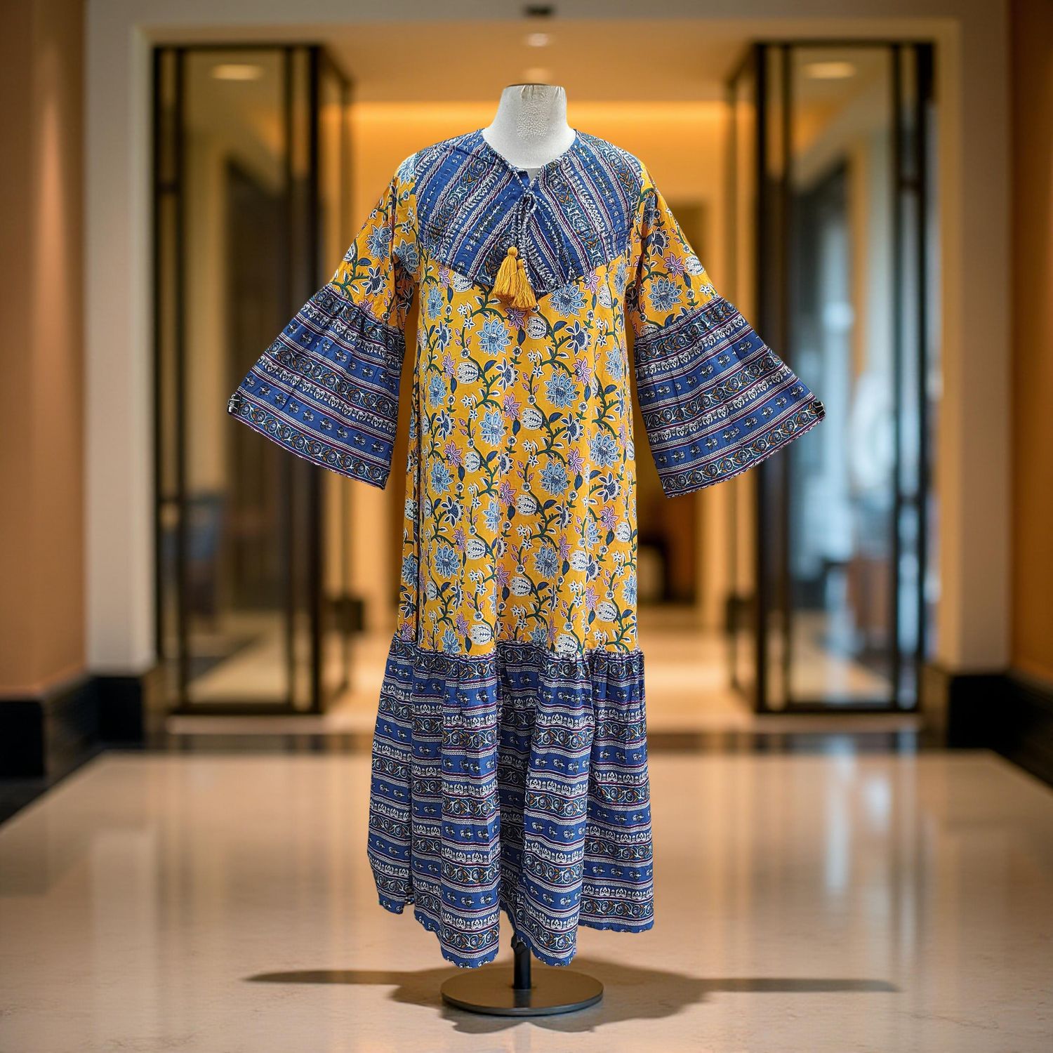 Cotton Jalabiya Dress Adn 07