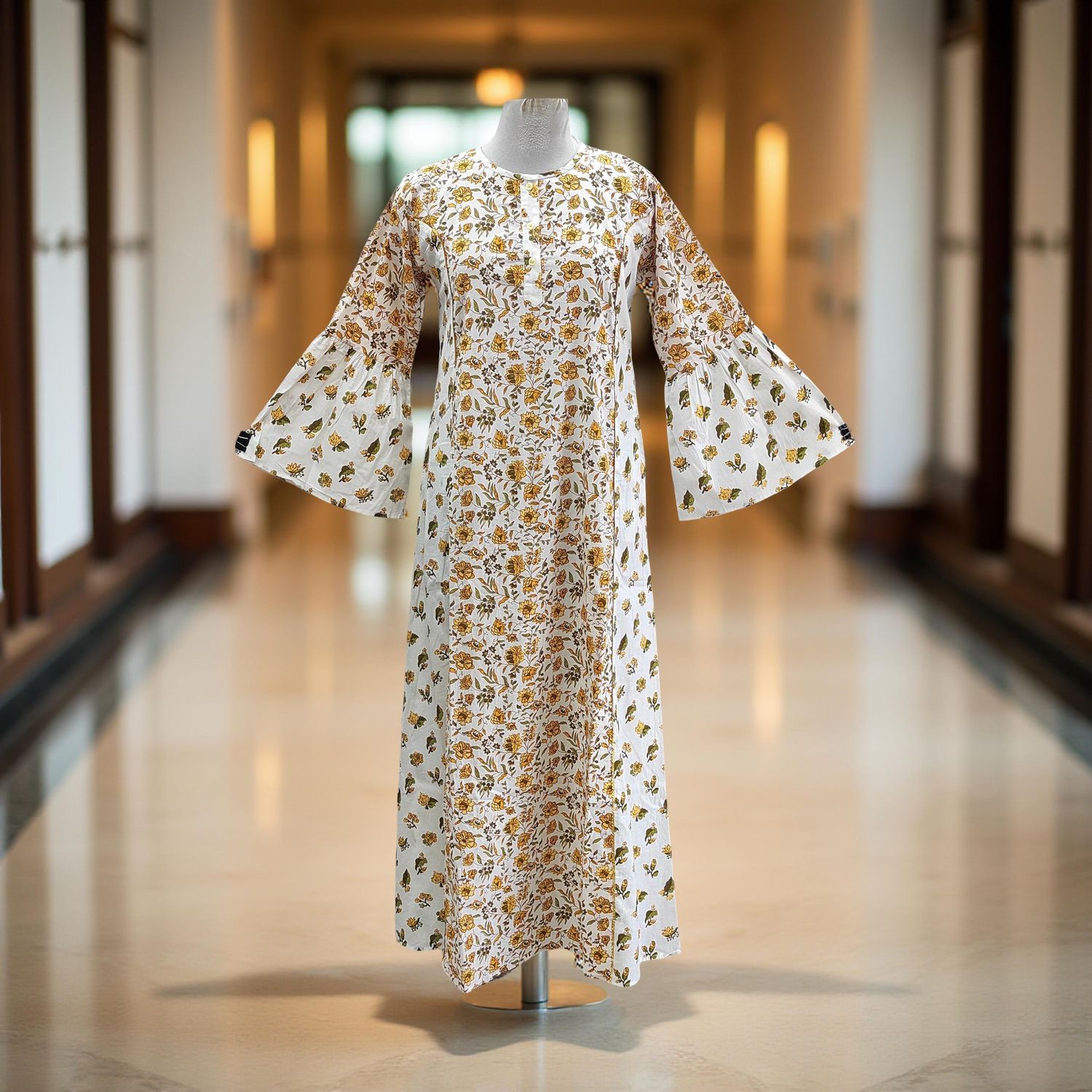 Cotton Jalabiya Dress Marry 01 New