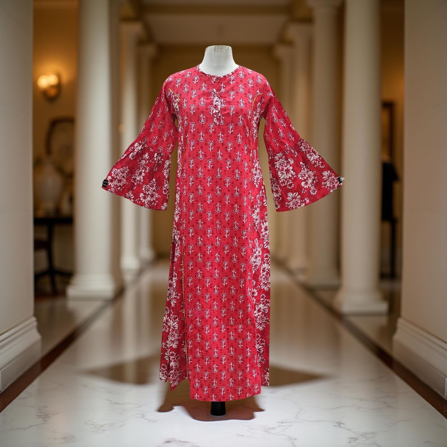 Cotton Jalabiya Dress Marry 02 New