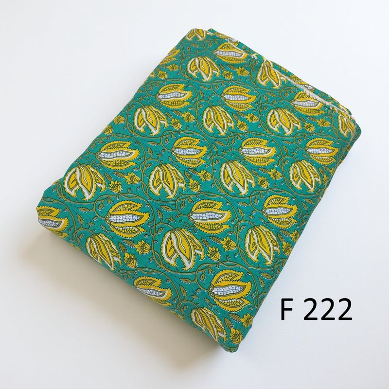 4 Meters Cotton Fabric F222