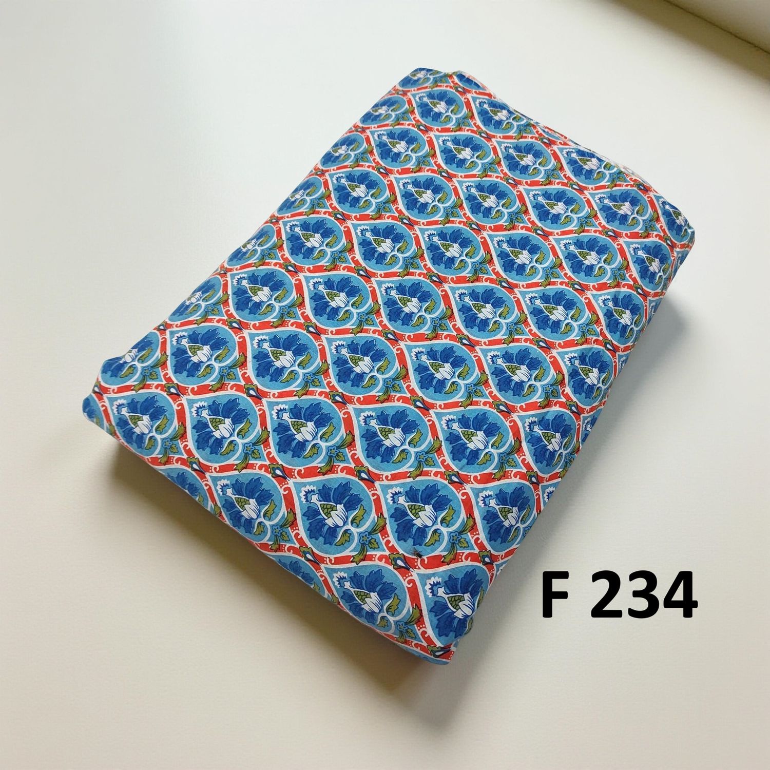 4 Meters Cotton Fabric F234