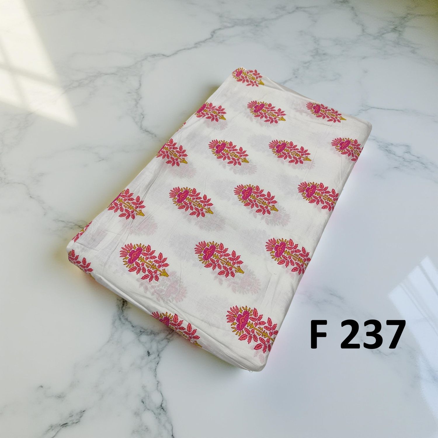 4 Meters Cotton Fabric F237